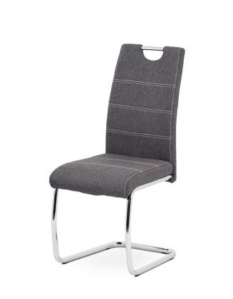 Moderní jídelní židle Autronic Jídelní židle HC-482 šedá
