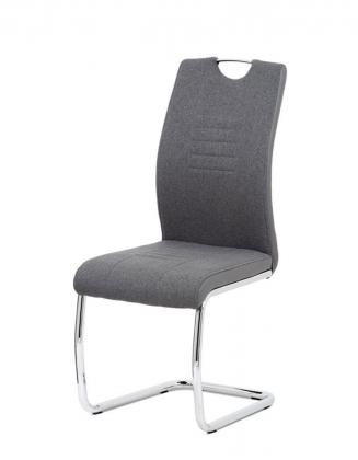 Moderní jídelní židle Autronic Jídelní židle DCL-405 šedá
