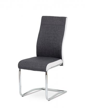 Moderní jídelní židle Autronic Jídelní židle DCL-428 šedá