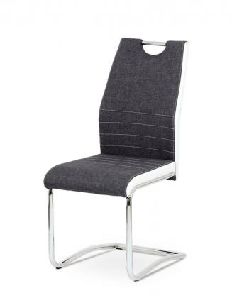 Moderní jídelní židle Autronic Jídelní židle DCL-444 šedá