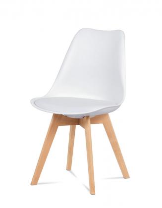 Moderní jídelní židle Autronic Jídelní židle CT-752 bílá