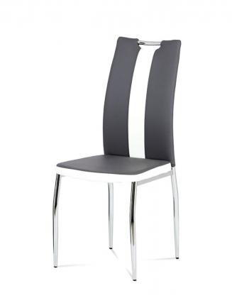 Moderní jídelní židle Autronic Jídelní židle AC-2202 šedá