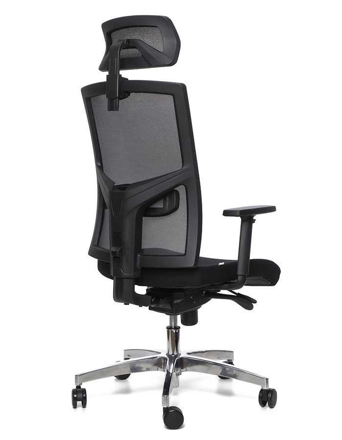 Kancelářská židle GAME ŠÉF VIP 3D P44 černá