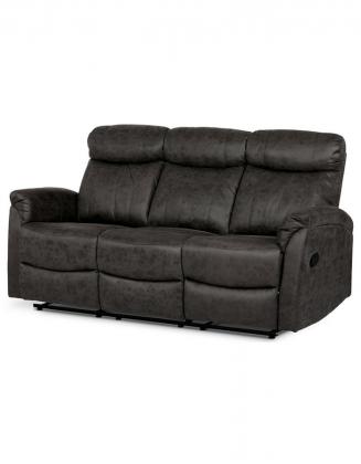 Sedačky a křesla Autronic Relaxační trojsedačka ASD-311-3 hnědá