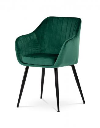 Moderní jídelní židle Autronic Jídelní židle Pika zelená