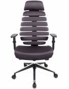 Kancelářská židle Node Kancelářská židle FISH BONES PDH černý plast, šedá TW12