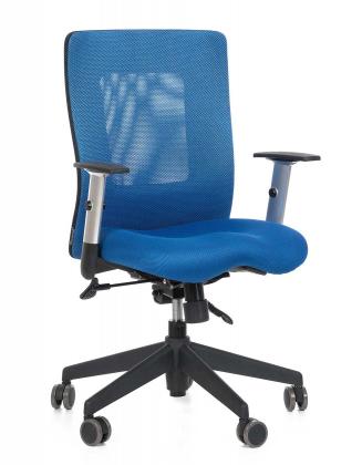 Kancelářské židle Office pro Kancelářská židle Calypso modré celobarva