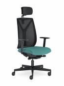 Kancelářské židle LD Seating Kancelářská židle Leaf 503-SYB PDH tyrksový