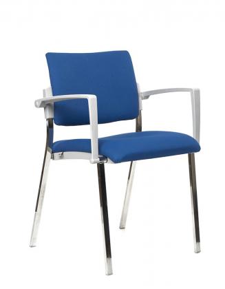 Konferenční židle - přísedící Alba Konferenční židle Square šedý plast