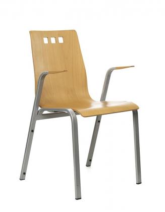 Konferenční židle - přísedící Alba Konferenční židle Berni + P bez čalounění