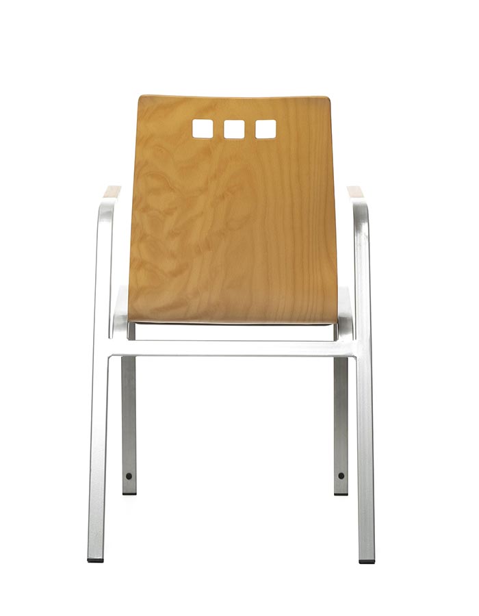 Konferenční židle Berni + P bez čalounění