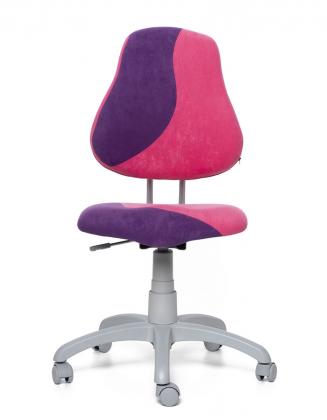 Dětské židle a židličky Alba ALBA židle FUXO S-line Růžová/fialová