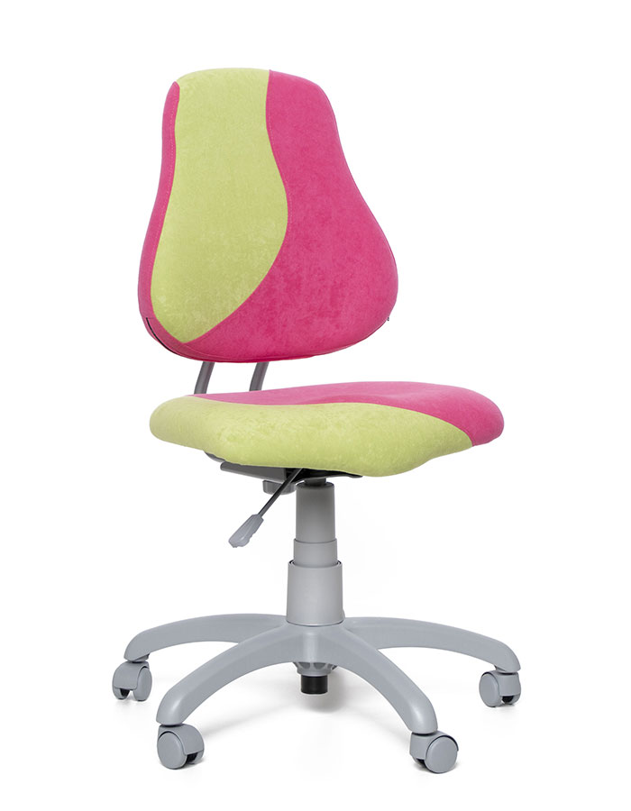 ALBA židle FUXO S-line Růžová/zelená
