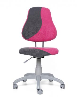 Dětské židle a židličky Alba ALBA židle FUXO S-line Růžová/šedá