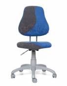 Dětské židle a židličky Alba ALBA židle FUXO S-line Modrá/šedá