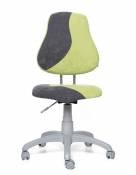 Dětské židle a židličky Alba ALBA židle FUXO S-line Zelená/šedá